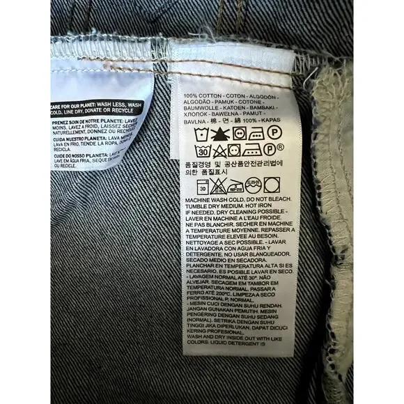 NWT men's Levi's dark denim trucker jean jacket size S - Picture 5 of 5